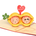 Load image into Gallery viewer, Nut Couple Pop Up Card