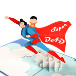 Load image into Gallery viewer, Super Dad Pop Up Card