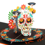 Load image into Gallery viewer, Day of The Dead Pop Up Card