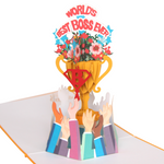 Load image into Gallery viewer, Happy Boss Day Pop Up Card