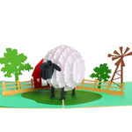 Load image into Gallery viewer, Lamb in Farm Pop Up Card