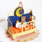 Load image into Gallery viewer, Baby Sleeping Pop Up Card