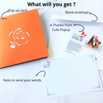 Load image into Gallery viewer, Santa & Christmas Tree Pop Up Card