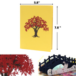 Load image into Gallery viewer, Japanese Maple Pop Up Card