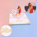 Load image into Gallery viewer, Warmest Hug Mom and Daughter Pop Up Card