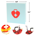 Load image into Gallery viewer, Medical Thank You Pop Up Card