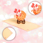 Load image into Gallery viewer, Baby Stroller Pop Up Card