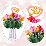 Load image into Gallery viewer, Stunning Rose 3D Bouquet Paper Flower