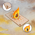 Load image into Gallery viewer, Firefighter Pop Up Card