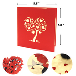 Load image into Gallery viewer, Heart Tree Pop Up Card