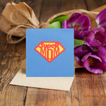 Load image into Gallery viewer, Supermom Pop Up Card