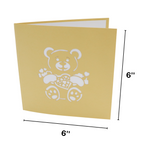 Load image into Gallery viewer, Adorable Teddy Bear Pop Up Card