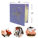 Load image into Gallery viewer, Romantic Couple Bike Ride Pop Up Card