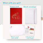 Load image into Gallery viewer, Fire Truck Popup Card