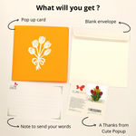 Load image into Gallery viewer, Tulip Pop Up Card