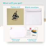 Load image into Gallery viewer, Glory Boat Pop Up Card