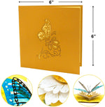 Load image into Gallery viewer, Blue Morpho Butterfly Pop Up Card