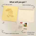 Load image into Gallery viewer, Funny Pineapple Drink Pop Up Card