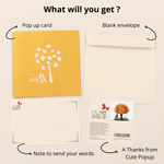 Load image into Gallery viewer, Romantic Love with Maple Tree Pop Up Card