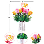 Load image into Gallery viewer, Stunning Rose 3D Bouquet Paper Flower