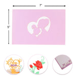 Load image into Gallery viewer, Mothers Day Pop Up Card with Touching Quote