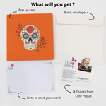 Load image into Gallery viewer, Day of The Dead Pop Up Card