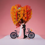 Load image into Gallery viewer, Romantic Wedding With Heart Tree Pop Up Card
