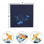 Load image into Gallery viewer, Airplane Pop Up Card