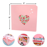 Load image into Gallery viewer, Flower Power Bus Pop Up Card