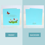 Load image into Gallery viewer, White Lily Basket Sympathy Pop Up Card