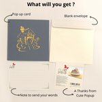 Load image into Gallery viewer, Gingerbread House Christmas Pop Up Card