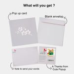 Load image into Gallery viewer, Orchid Pop Up Card