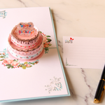 Load image into Gallery viewer, Birthday Cake Pop Up Card