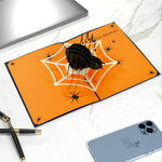 Load image into Gallery viewer, Giant Spider Halloween Pop Up Cards