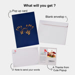 Load image into Gallery viewer, Giraffe Family Pop Up Card