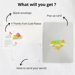 Load image into Gallery viewer, Colorful Ferris Wheel Pop Up Card