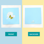 Load image into Gallery viewer, Hydrangea Flower with Monarch Butterfly Pop Up Card