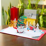 Load image into Gallery viewer, Happy Gnome Christmas Pop Up Card