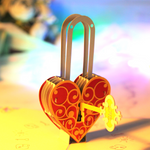 Load image into Gallery viewer, Key to My Heart Pop Up Card