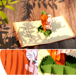 Load image into Gallery viewer, Funny Face Bunny Easter's Day Pop Up Card