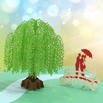 Load image into Gallery viewer, Willow Pop Up Cards