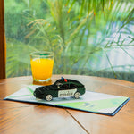 Load image into Gallery viewer, Police Car Pop Up Card