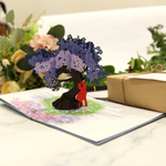 Load image into Gallery viewer, Jacaranda with Couple Pop Up Cards