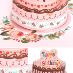 Load image into Gallery viewer, Birthday Cake Pop Up Card