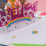 Load image into Gallery viewer, LGBT Pop Up Card