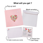 Load image into Gallery viewer, Flower Power Bus Pop Up Card