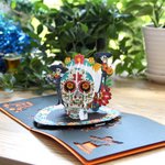 Load image into Gallery viewer, Day of The Dead Pop Up Card