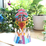 Load image into Gallery viewer, Happy Boss Day Pop Up Card