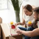 Load image into Gallery viewer, Rose Bouquet with Unique Heart Pop Up Card