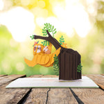 Load image into Gallery viewer, Sloth Pop Up Card